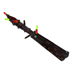 free tf2 item Strange Festivized Spirit of Halloween Knife (Battle Scarred)