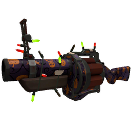 Unusual Festivized Specialized Killstreak Spirit of Halloween Grenade Launcher (Field-Tested)