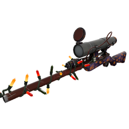 Strange Festivized Specialized Killstreak Spirit of Halloween Sniper Rifle (Field-Tested)