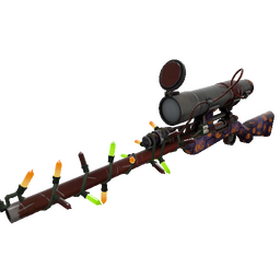 free tf2 item Strange Festivized Spirit of Halloween Sniper Rifle (Well-Worn)