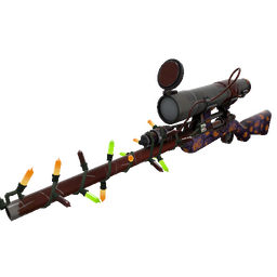 free tf2 item Festivized Specialized Killstreak Spirit of Halloween Sniper Rifle (Well-Worn)