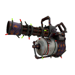 Festivized Spirit of Halloween Minigun (Battle Scarred)