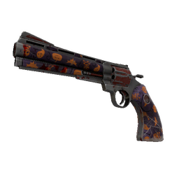 free tf2 item Spirit of Halloween Revolver (Battle Scarred)