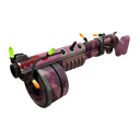 Unusual Festivized Specialized Killstreak Spectral Shimmered Panic Attack (Battle Scarred) (Isotope)