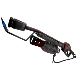 Spectral Shimmered Flame Thrower (Battle Scarred)