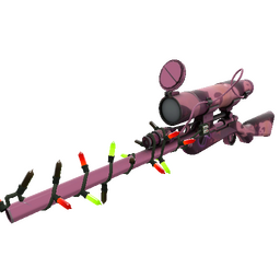 Festivized Killstreak Spectral Shimmered Sniper Rifle (Minimal Wear)