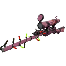 Festivized Killstreak Spectral Shimmered Sniper Rifle (Well-Worn)
