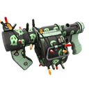 Unusual Festivized Specialized Killstreak Haunted Ghosts Stickybomb Launcher (Field-Tested) (Isotope)
