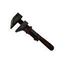 Damascus and Mahogany Wrench (Battle Scarred)