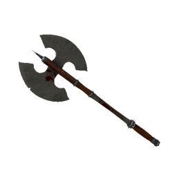 free tf2 item Damascus and Mahogany Scotsman's Skullcutter (Battle Scarred)