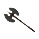 Strange Killstreak Damascus and Mahogany Scotsman's Skullcutter (Well-Worn)