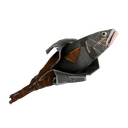 Damascus and Mahogany Holy Mackerel (Field-Tested)