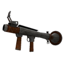Strange Unusual Professional Killstreak Damascus and Mahogany Rocket Launcher (Well-Worn) (Cool)