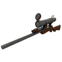 Strange Professional Killstreak Damascus and Mahogany Sniper Rifle (Minimal Wear)