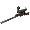 Damascus and Mahogany Sniper Rifle (Battle Scarred)