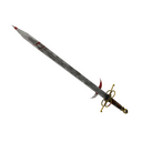 Specialized Killstreak Damascus and Mahogany Claidheamh Mòr (Battle Scarred)