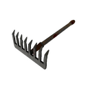 Damascus and Mahogany Back Scratcher (Battle Scarred)