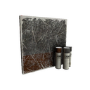 Strange Damascus and Mahogany War Paint (Well-Worn)