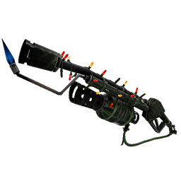 free tf2 item Strange Festivized Alien Tech Flame Thrower (Field-Tested)