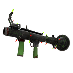 Strange Festivized Alien Tech Rocket Launcher (Battle Scarred)