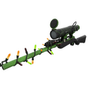 Unusual Festivized Professional Killstreak Alien Tech Sniper Rifle (Minimal Wear) (Isotope)