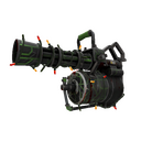 Strange Festivized Killstreak Alien Tech Minigun (Battle Scarred)