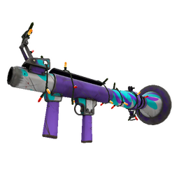 free tf2 item Festivized Killstreak Jazzy Rocket Launcher (Well-Worn)