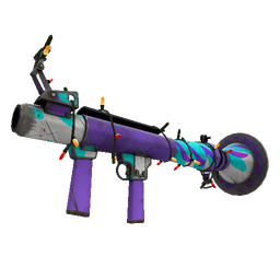 Festivized Killstreak Jazzy Rocket Launcher (Well-Worn)