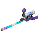 Unusual Professional Killstreak Jazzy Sniper Rifle (Field-Tested) (Isotope)