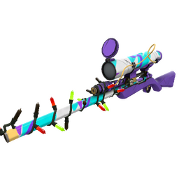 Festivized Killstreak Jazzy Sniper Rifle (Minimal Wear)