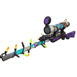 Festivized Jazzy Sniper Rifle (Battle Scarred)