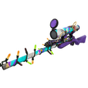 Strange Festivized Killstreak Jazzy Sniper Rifle (Well-Worn)