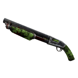 Clover Camo'd Shotgun (Battle Scarred)