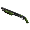 Clover Camo'd Shotgun (Well-Worn)
