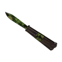 Clover Camo'd Knife (Minimal Wear)