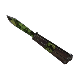 free tf2 item Clover Camo'd Knife (Field-Tested)