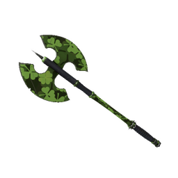 Clover Camo'd Scotsman's Skullcutter (Minimal Wear)