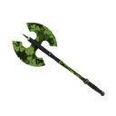 Strange Professional Killstreak Clover Camo'd Scotsman's Skullcutter (Factory New)