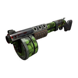 free tf2 item Strange Clover Camo'd Panic Attack (Battle Scarred)