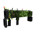 Strange Festivized Specialized Killstreak Clover Camo'd Black Box (Well-Worn)