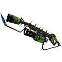 Strange Unusual Festivized Professional Killstreak Clover Camo'd Flame Thrower (Minimal Wear) (Isotope)