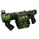 Strange Clover Camo'd Stickybomb Launcher (Well-Worn)