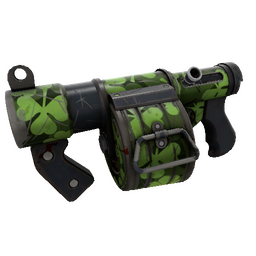 Clover Camo'd Stickybomb Launcher (Well-Worn)