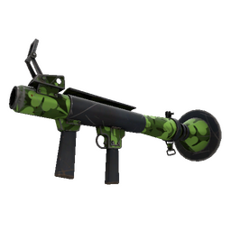 free tf2 item Clover Camo'd Rocket Launcher (Field-Tested)