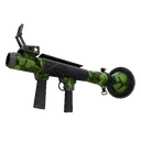 Unusual Specialized Killstreak Clover Camo'd Rocket Launcher (Well-Worn) (Hot)
