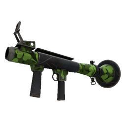 free tf2 item Killstreak Clover Camo'd Rocket Launcher (Well-Worn)