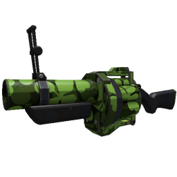 Strange Specialized Killstreak Clover Camo'd Grenade Launcher (Minimal Wear)