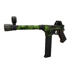 Clover Camo'd SMG (Well-Worn)