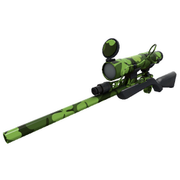 free tf2 item Strange Killstreak Clover Camo'd Sniper Rifle (Factory New)