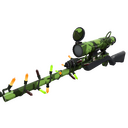 Strange Festivized Specialized Killstreak Clover Camo'd Sniper Rifle (Minimal Wear)